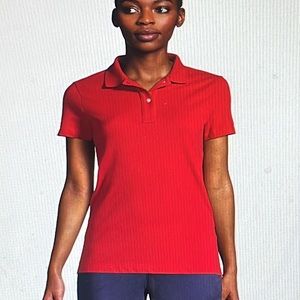NWT Lands End cotton polo M